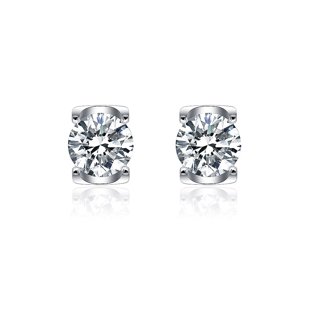 Altar Promised Single CZ Stone Earring